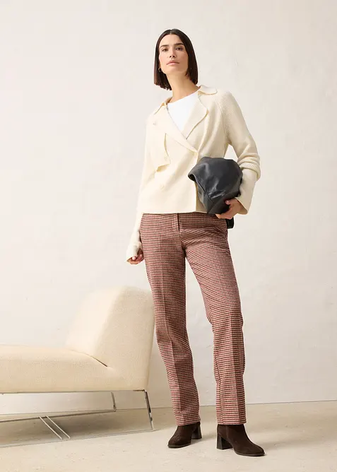 Strickjacke mit Wolle, bonprix