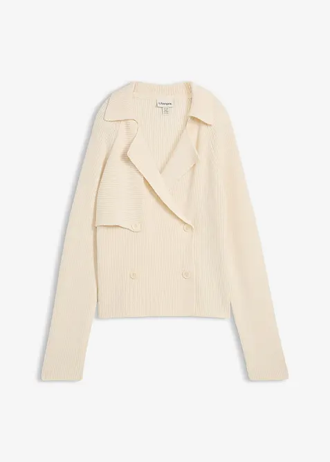 Strickjacke mit Wolle, bonprix