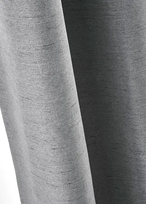 Rideaux occultants textur&eacute;s (2 pces), bonprix