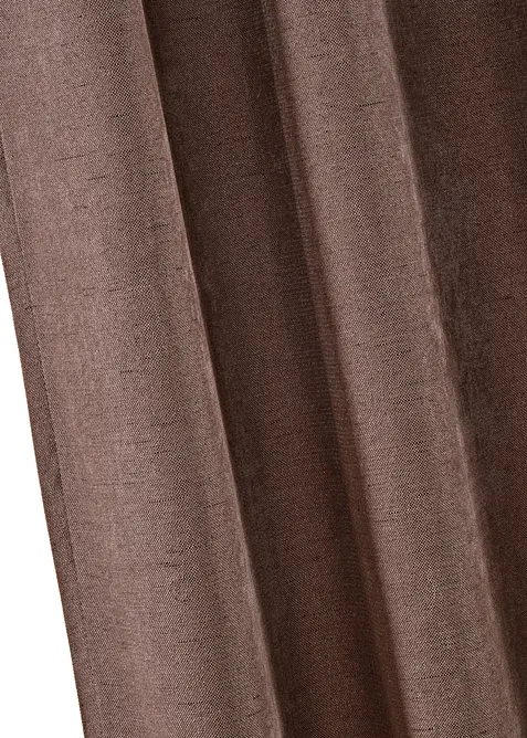 Rideaux occultants textur&eacute;s (2 pces), bonprix