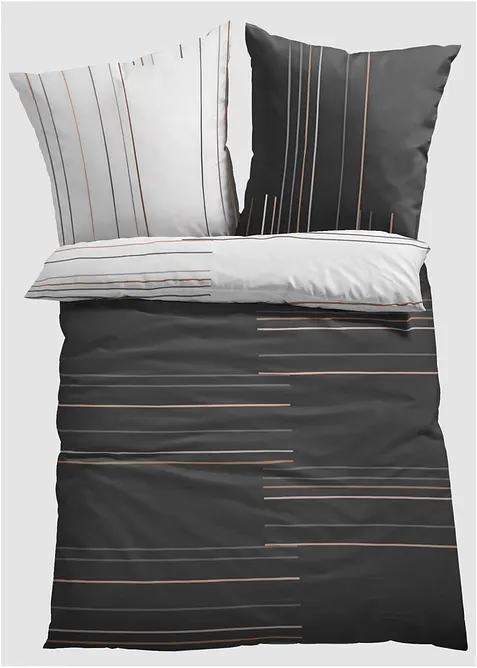 Wendbare Baumwollmix-Bettw&auml;sche, bonprix