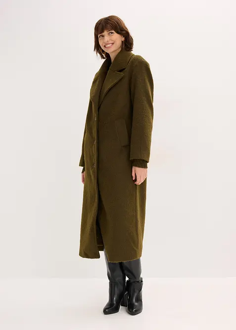 Manteau oversize à boutonnage simple, bonprix