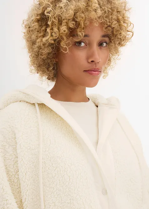 Teddy-Fleece Jacke, bonprix