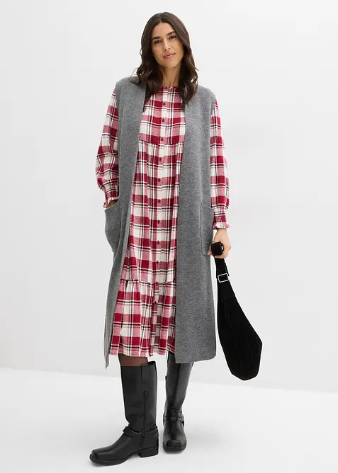 Gilet sans manches en maille, bonprix