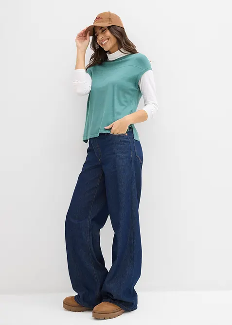 Pullunder aus softem Viskose-Mix, bonprix