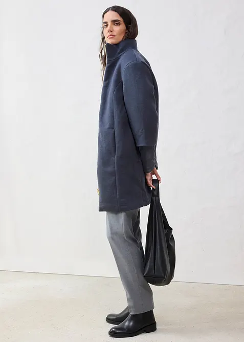 Wollmantel mit Daunen-Innenjacke (2tlg. Set), bonprix