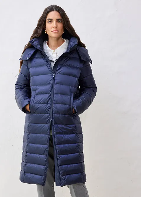 Doudoune longue avec du duvet recyclé, bonprix