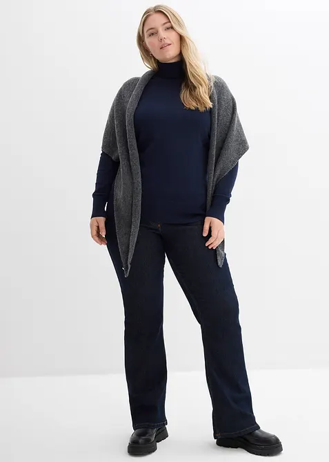 Basic Rollkragenpullover, bonprix