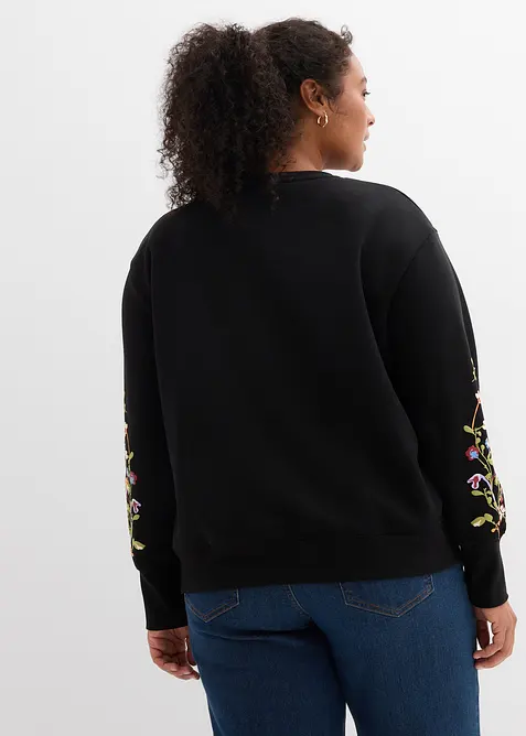 Sweat en coton m&eacute;lang&eacute;, bonprix