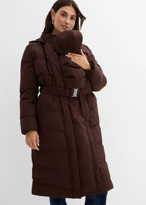 Manteau de grossesse 2-en-1 chaud et matelassé avec fonction portage, bonprix