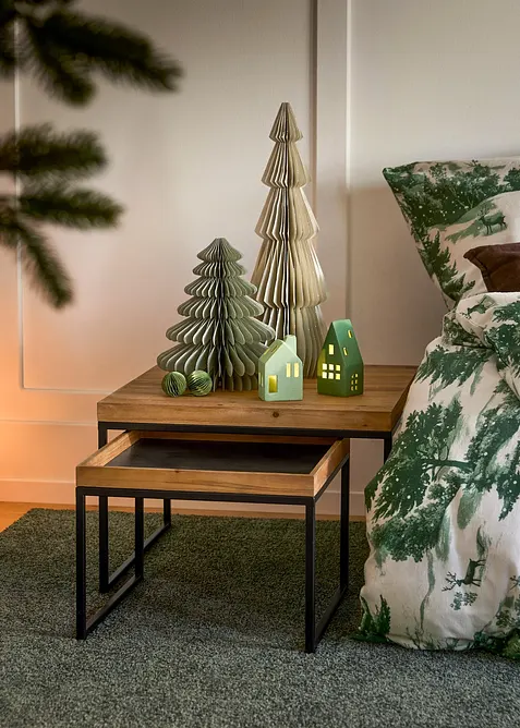 LED-Deko-Objekte Häuser (2-tlg. Set), bonprix