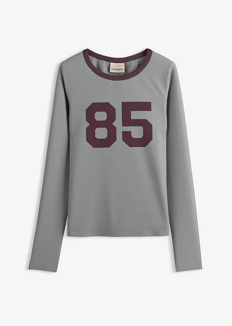 T-shirt manches longues en jersey léger, bonprix