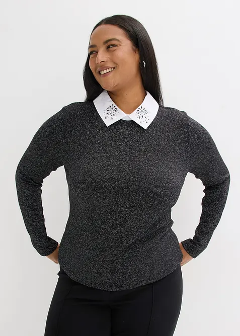 Shirt aus Baumwoll-Mix, bonprix