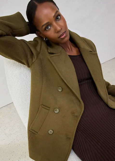 Cabanjacke aus Wolle, bonprix