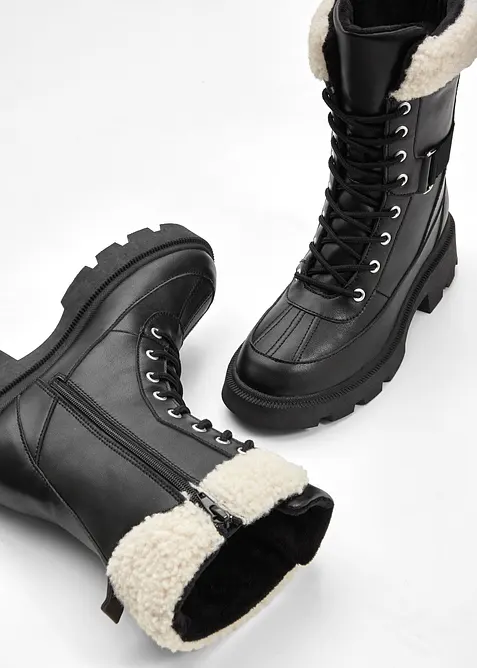 Gefütterte Schnürboots, bonprix