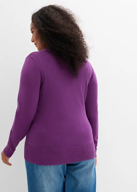 Feinstrickjacke mit Knopfleiste, bonprix