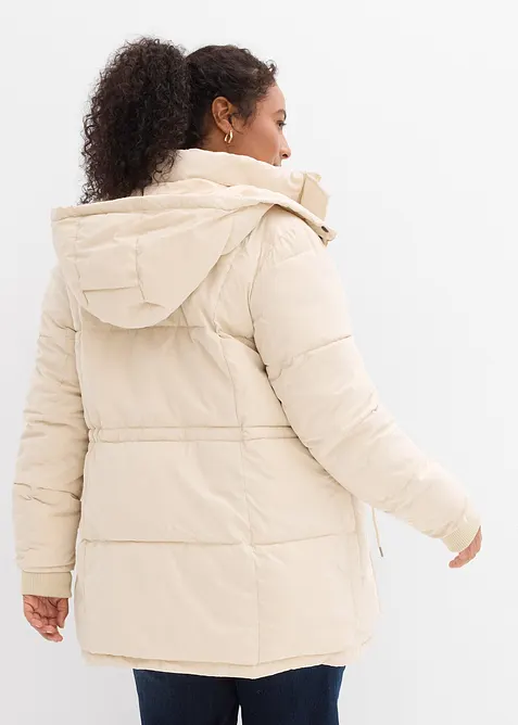 Winterjacke mit verstellbarem Taillenbündchen, bonprix