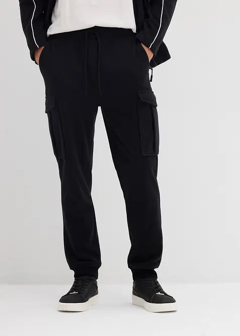 Pantalon cargo en polaire, regular, bonprix