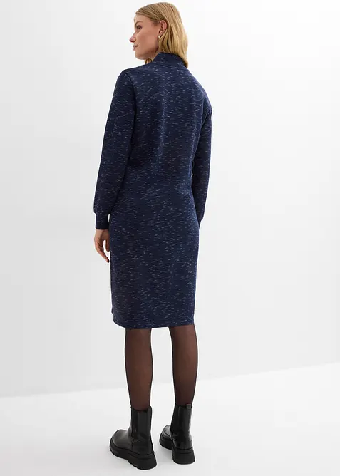 Robe sweat à col camionneur, bonprix