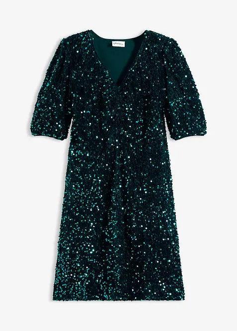 Robe à sequins, bonprix