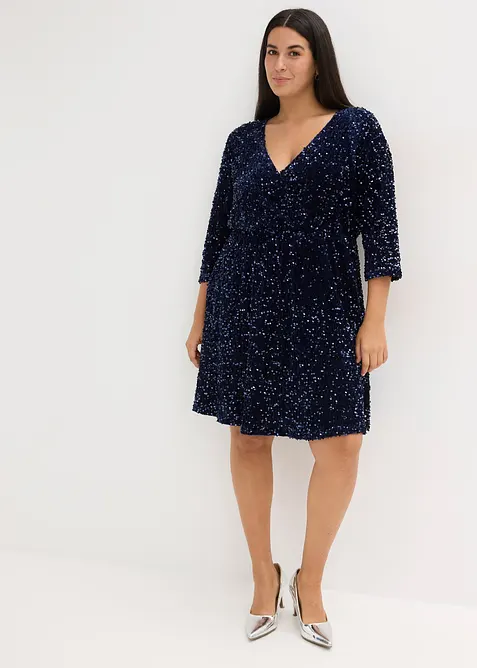 Robe à sequins, bonprix