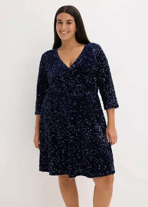 Robe à sequins, bonprix