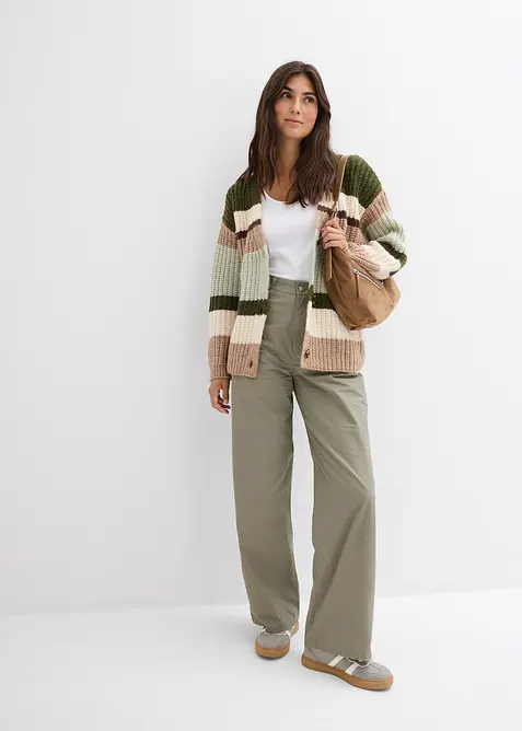 Grobstrickjacke mit Farbverlauf, bonprix