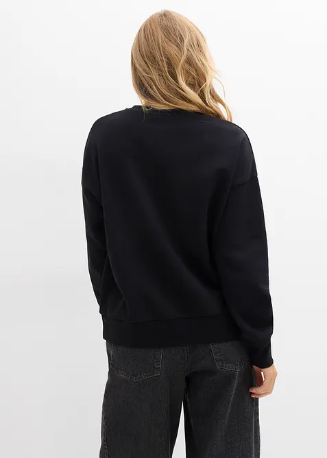 Oversize-Sweatshirt aus reiner Bio-Baumwolle, bonprix