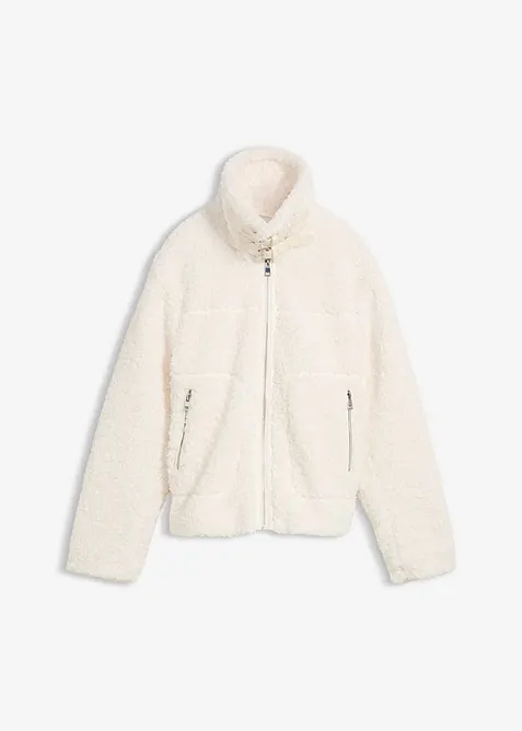 Veste en peluche, bonprix