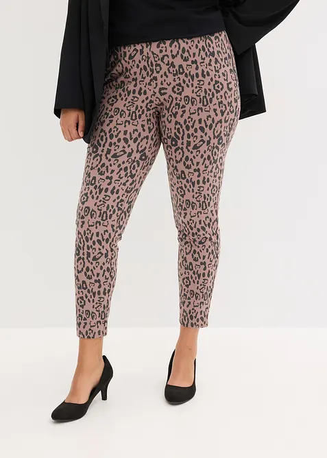 Pantalon élastiqué en jersey milano, viscose majoritaire, bonprix