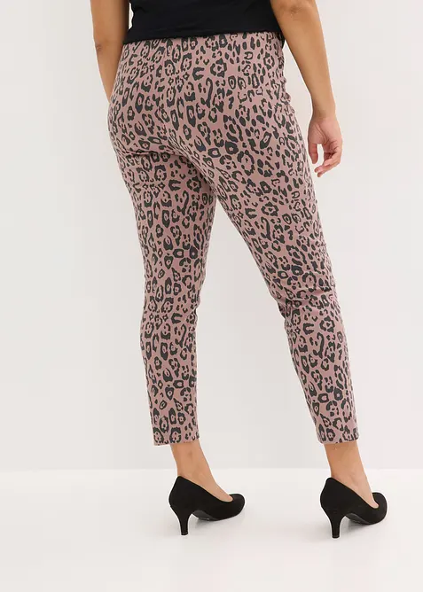 Pantalon élastiqué en jersey milano, viscose majoritaire, bonprix