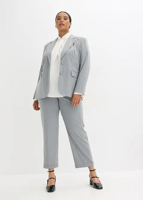 Blazer avec détails surfilés décoratifs, bonprix