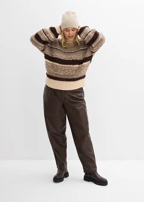 Oversize-Strickpullover, bonprix