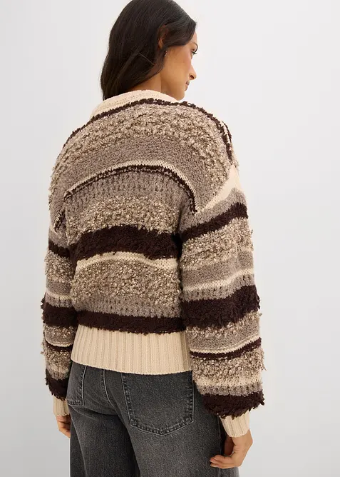 Oversize-Strickpullover, bonprix