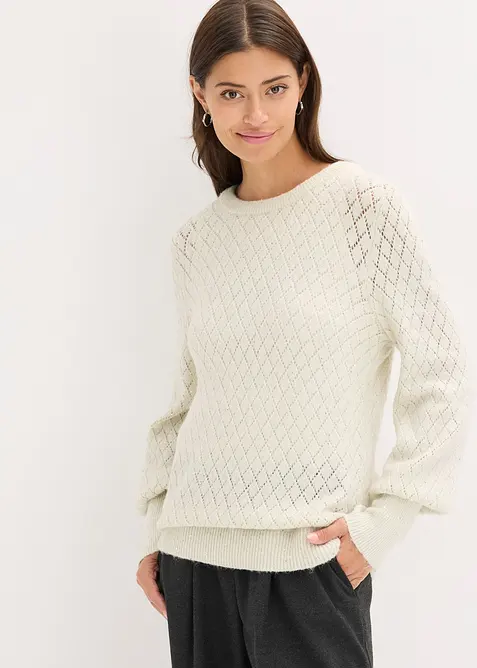 Ajour-Pullover, bonprix
