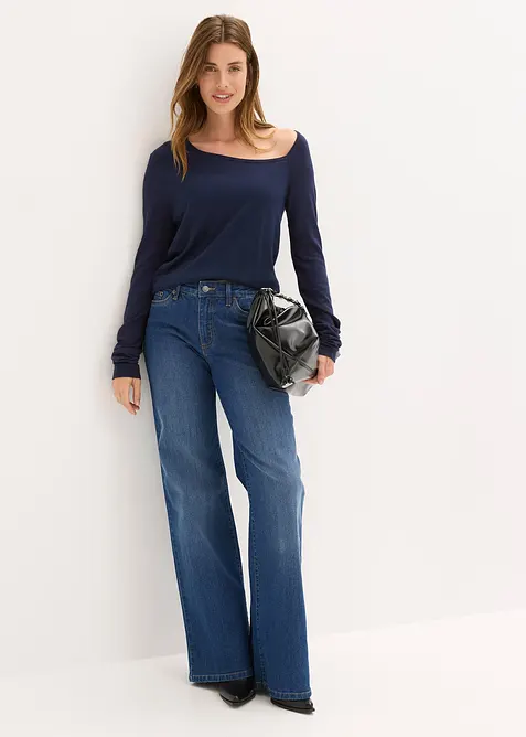 Pullover aus fließendem Viskose-Mix, bonprix