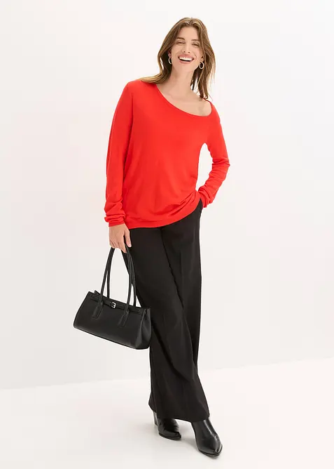 Pull fluide en viscose majoritaire, bonprix