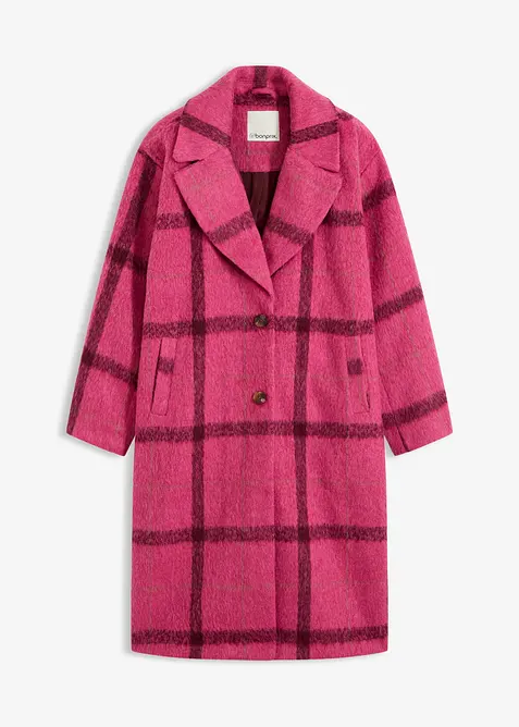 Manteau oversize, aspect laine, bonprix