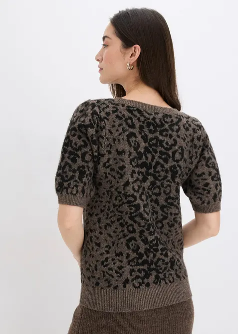 Pullover mit Ballonärmeln, bonprix