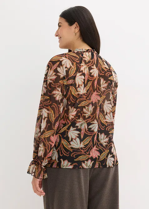 T-shirt tunique en mesh, bonprix