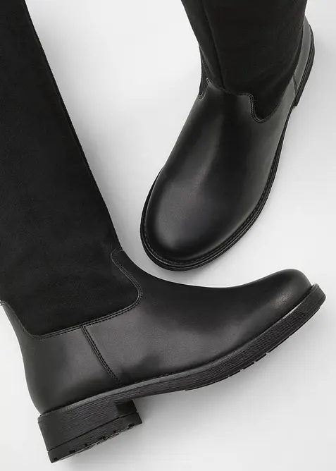 Bottes à tige large, bonprix