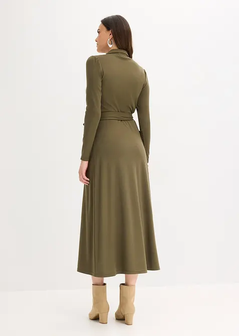 Hemdblusenkleid mit Viskose, bonprix