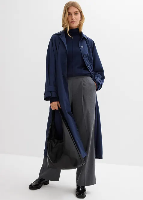 Rollkragenpullover aus weichem Kaschmir-Mix, bonprix