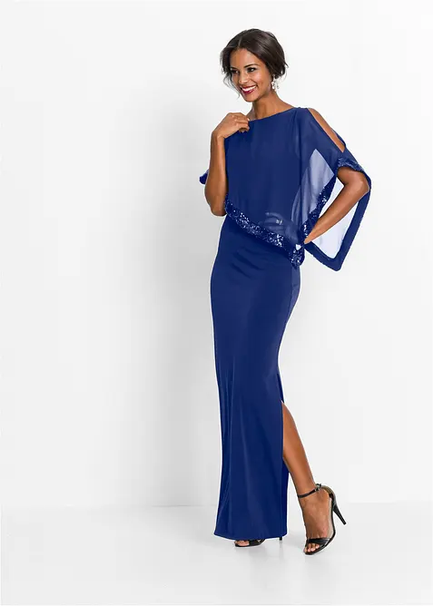 Jerseykleid mit Pailletten, bonprix