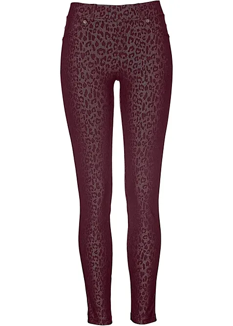 Jeggings mit Leo-Druck, bonprix