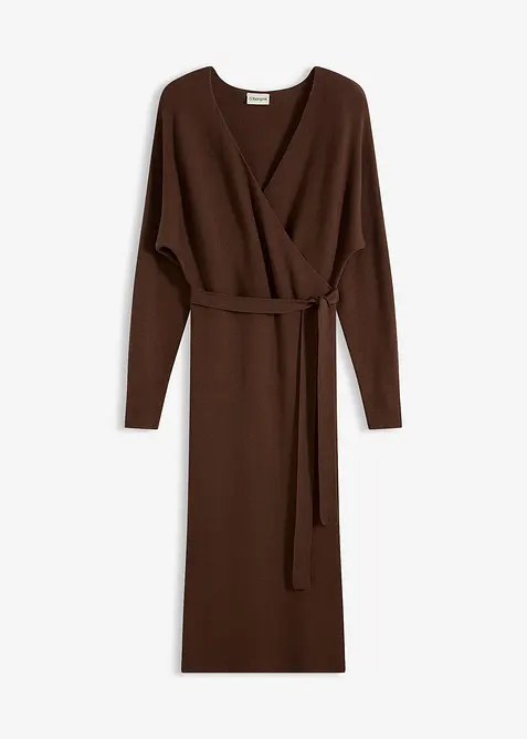Robe pull fluide en viscose mélangée, bonprix