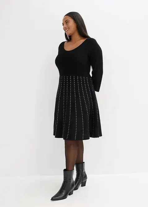 Robe douce en maille, bonprix