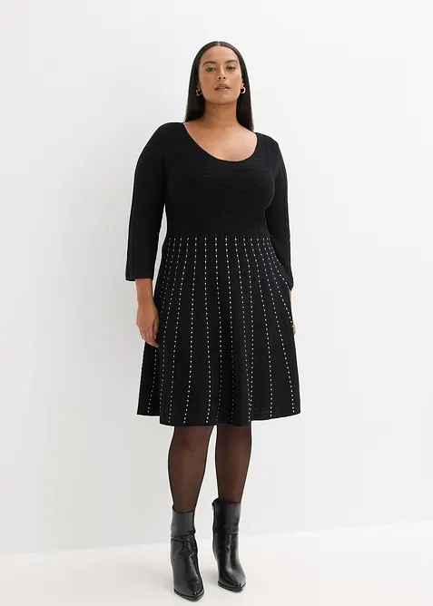 Robe douce en maille, bonprix