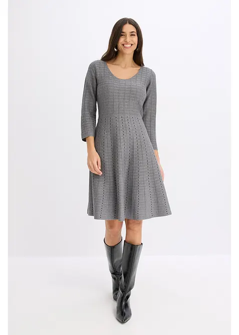 Strickkleid aus weichem Viskose-Mix, bonprix
