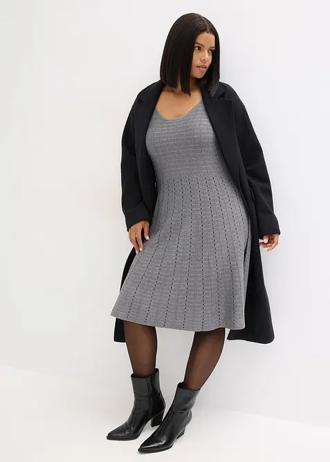 Strickkleid aus weichem Viskose-Mix, bonprix